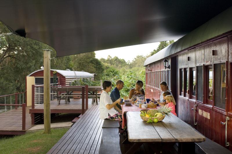 Glass House Mountains Ecolodge Eksteriør billede